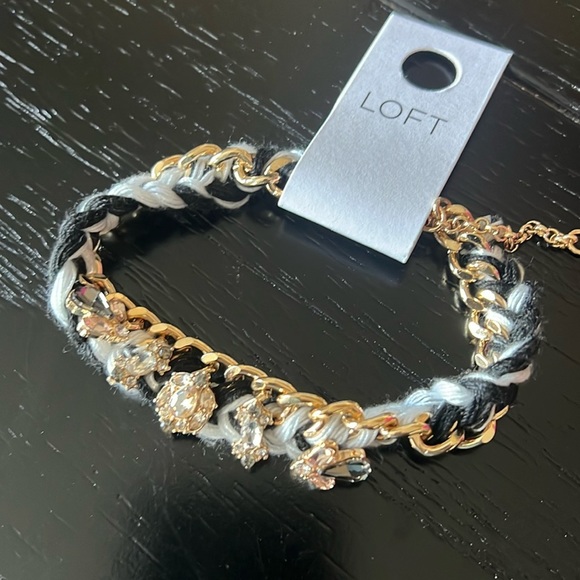 Loft braided and chain bracelet-NWT - Picture 1 of 2